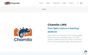 Zrzut strony: Chamilo